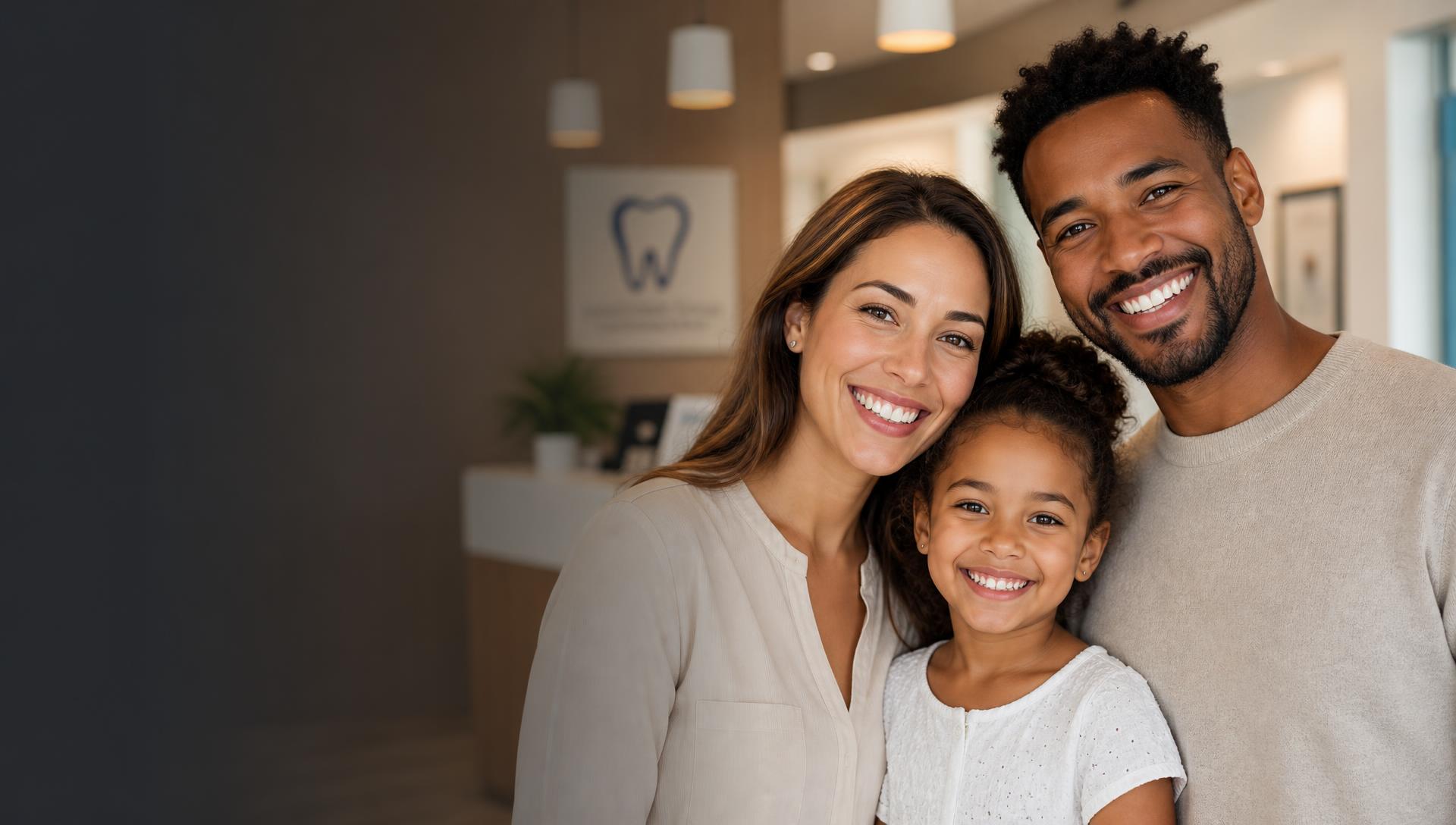 Smiling family at Park-Vue Dental